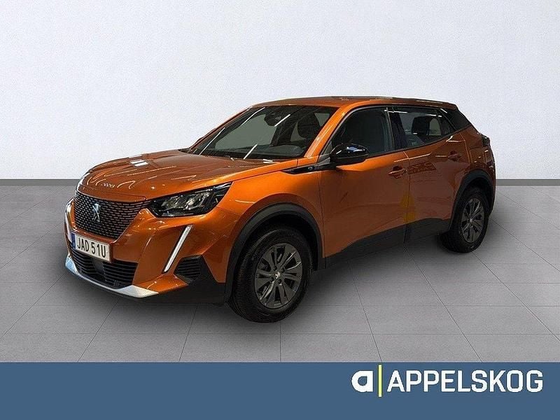 Orange Begagnad 2022 Peugeot e-2008 Active SUV | 209 000 kr (Marknadspris) - Bild 1/4