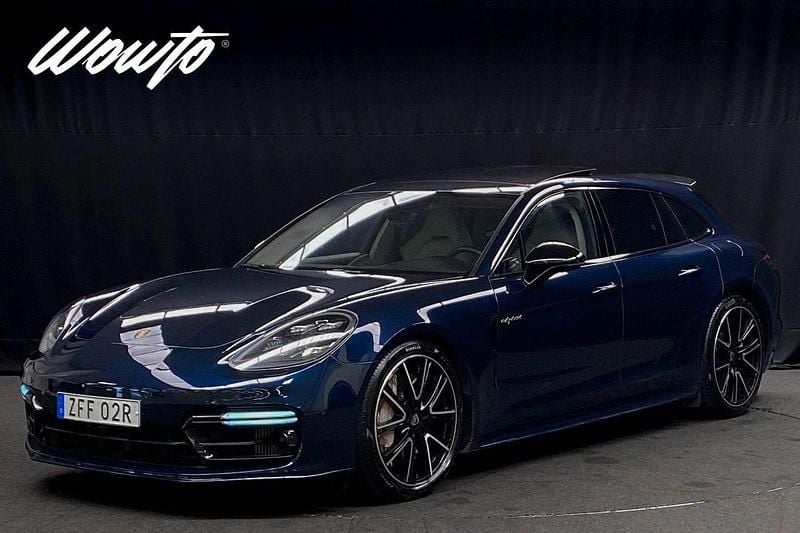 Blå Begagnad 2019 Porsche Panamera Turbo S Sport Turismo Sedan | 799 800 kr - Bild 1/3