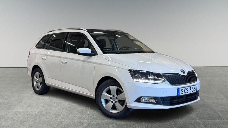 Vit Begagnad 2016 Skoda Fabia Style Kombi | 84 900 kr (Marknadspris) - Bild 1/4