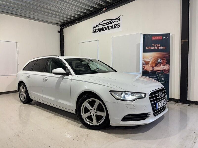 Vit Begagnad 2014 Audi A6 Proline Kombi | 99 900 kr (Marknadspris) - Bild 1/4