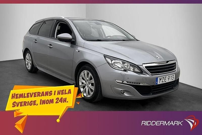 Grå Begagnad 2016 Peugeot 308 SW Kombi | 114 900 kr - Bild 1/3