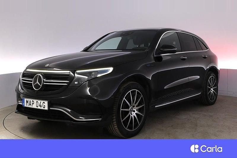 Svart Begagnad 2020 Mercedes EQC400 AMG SUV | 414 900 kr (Marknadspris) - Bild 1/4