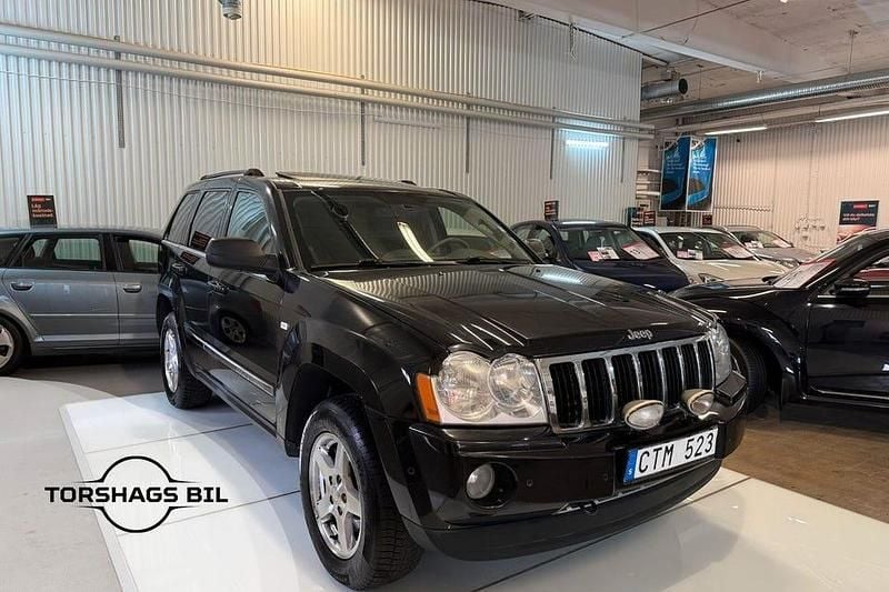 Svart Begagnad 2007 Jeep Grand Cherokee SUV | 74 900 kr - Bild 1/3
