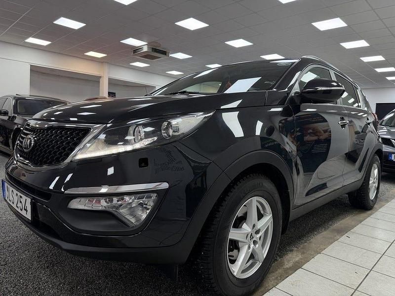 Begagnad Kia Sportage 116 HK (85 kW) 2015 Svart SUV