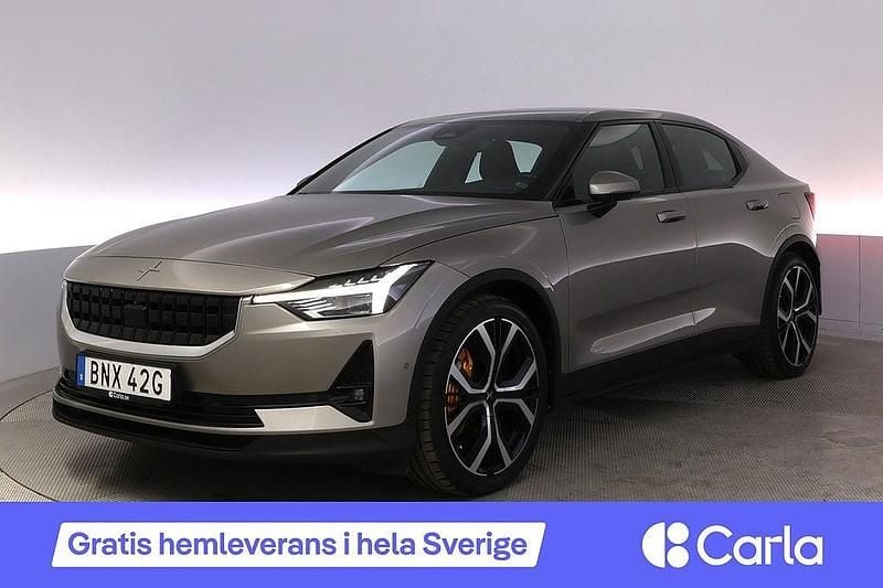 Begagnad Polestar 2 Performance 350 kW (476 HK) 2021 Grå Halvkombi