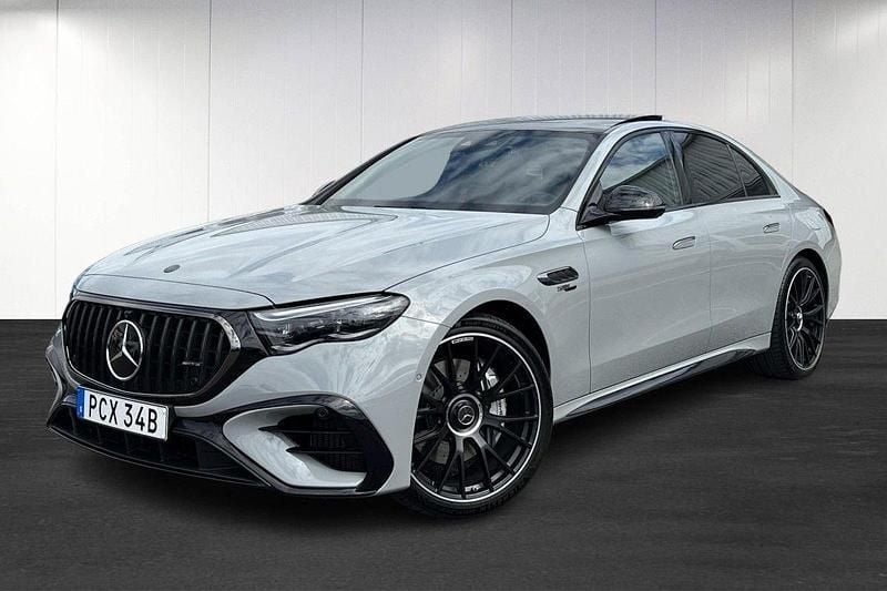 Grå (grey) Begagnad 2025 Mercedes E53 AMG Sedan | 1 250 000 kr - Bild 1/4