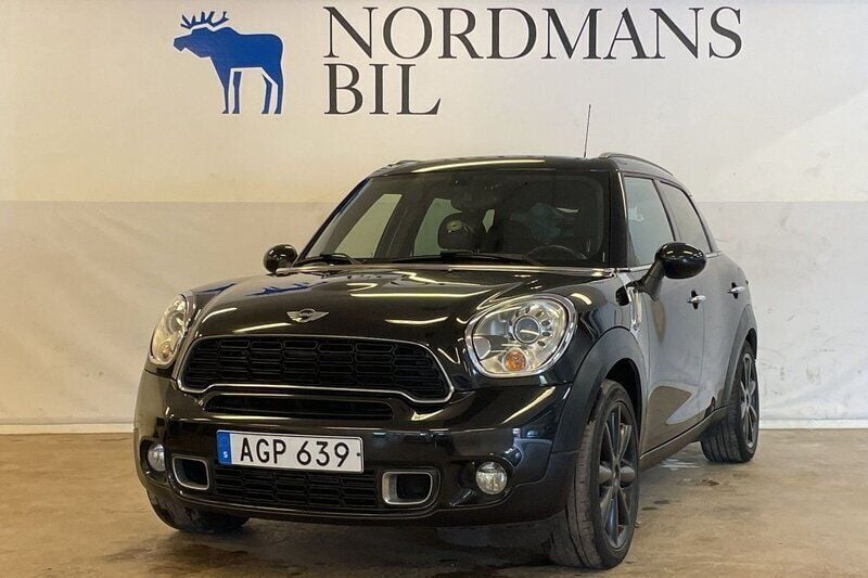 Svart Begagnad 2014 Mini Cooper SD Countryman Chili SUV | 99 000 kr - Bild 1/4