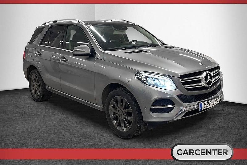 Begagnad Mercedes GLE350 258 HK (189 kW) 2015 Silver SUV