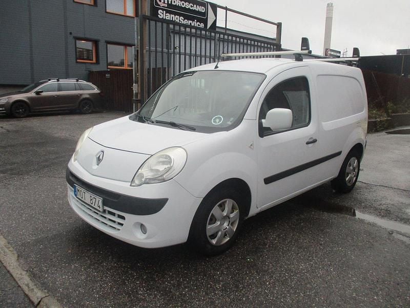 Vit Begagnad 2010 Renault Kangoo Minibuss | 39 900 kr (Marknadspris) - Bild 1/4