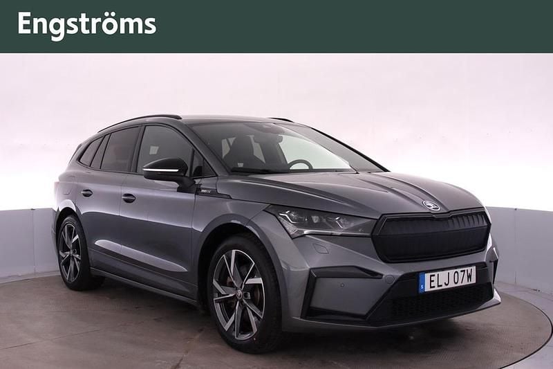Begagnad Skoda Enyaq iV SportLine 194 kW (265 HK) 2023 Grå SUV