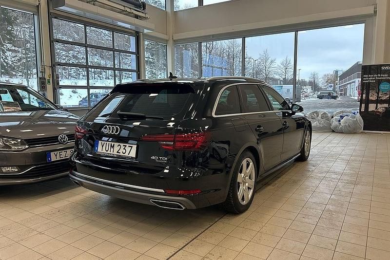 Begagnad Audi A4 Sport 190 HK (139 kW) 2018 Svart Kombi