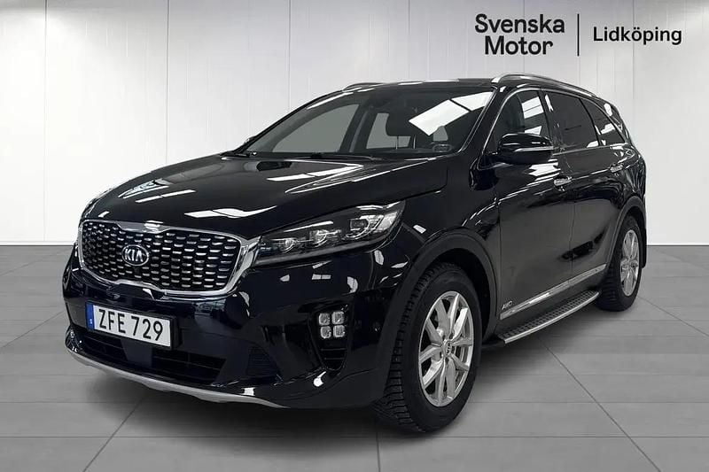 Svart Begagnad 2019 Kia Sorento GT-Line SUV | 309 200 kr - Bild 1/4