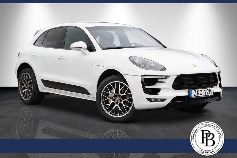 Vit Begagnad 2016 Porsche Macan SUV | 329 900 kr - Bild 1/3