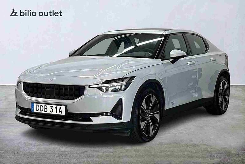 Silver Begagnad 2023 Polestar 2 Long Range Dual motor Sedan | 359 900 kr (Bra pris) - Bild 1/1