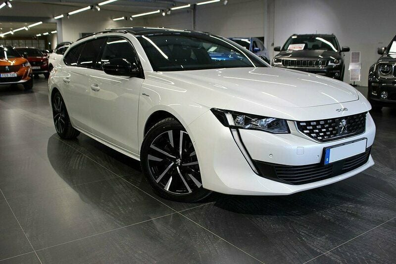 Vit Begagnad 2021 Peugeot 508 GTi Kombi | 239 900 kr (Marknadspris) - Bild 1/4