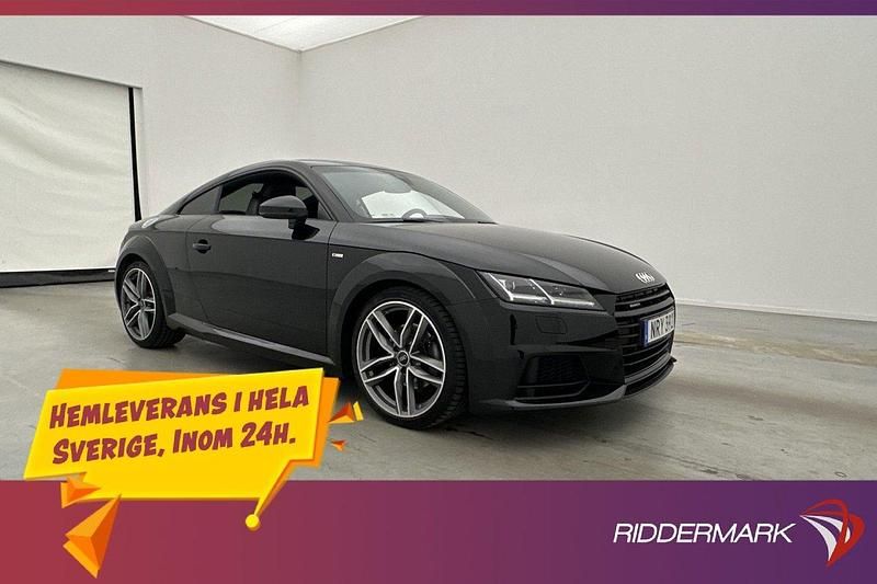 Svart Begagnad 2017 Audi Coupé S-Line Sportkupé | 299 700 kr - Bild 1/3
