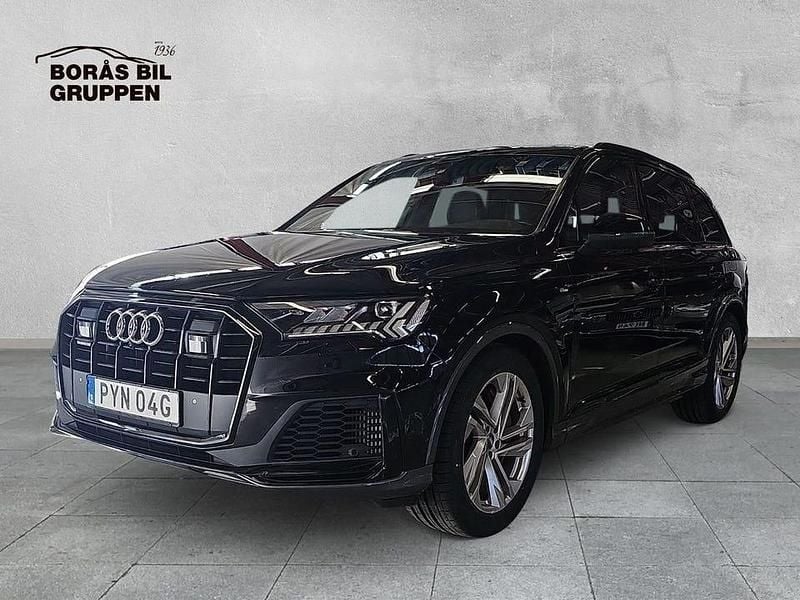 Svart Begagnad 2021 Audi Q7 S-Line SUV | 519 000 kr (Superpris) - Bild 1/4