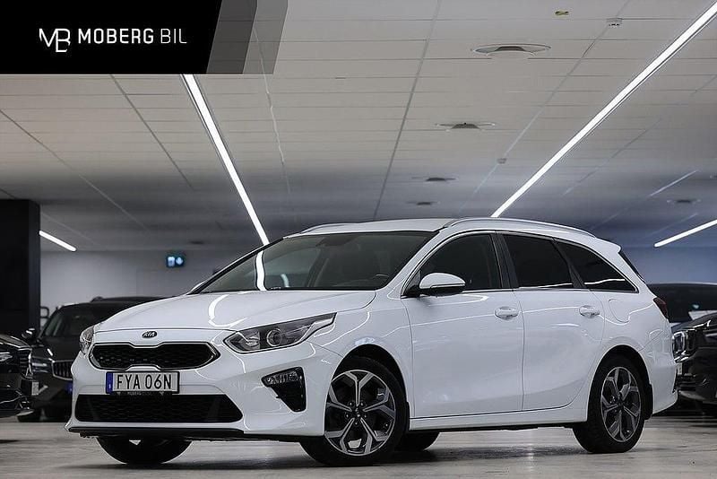 Vit Begagnad 2019 Kia Ceed Sportswagon Advance Kombi | 189 900 kr (Marknadspris) - Bild 1/3