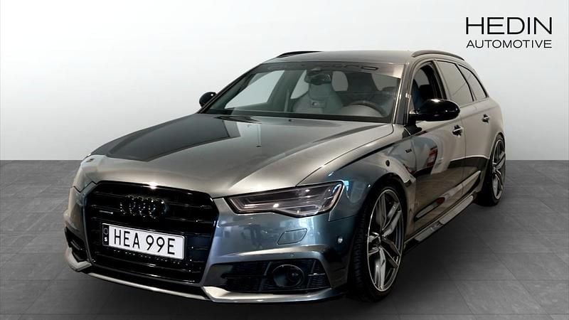 Mörkgrå (grey) Begagnad 2017 Audi A6 Competition Kombi | 339 900 kr (Dyr) - Bild 1/4