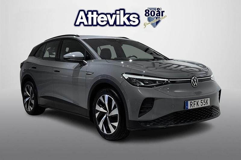 Grå Begagnad 2022 VW ID.4 Pro Performance SUV | 319 900 kr (Marknadspris) - Bild 1/4