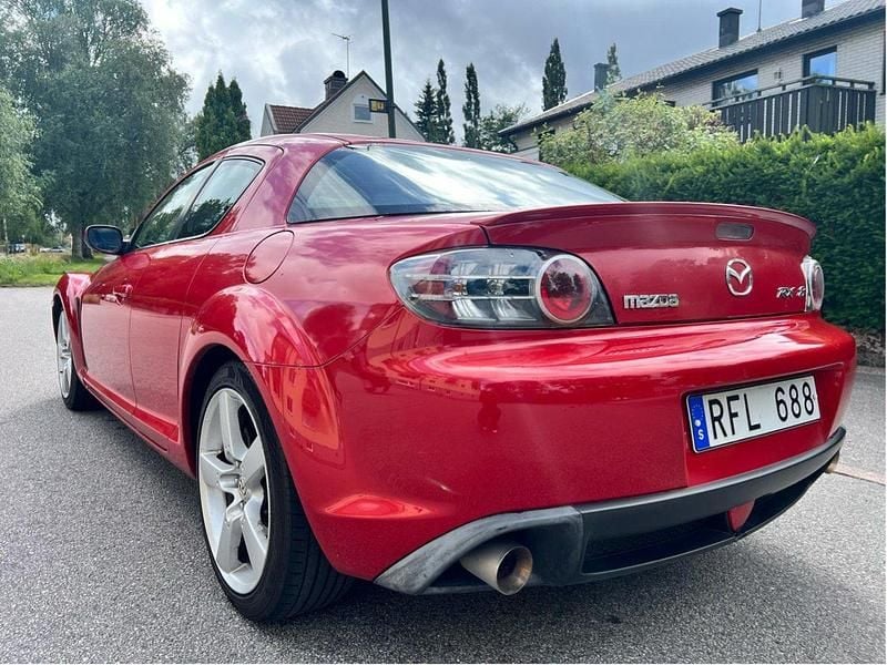 Röd Begagnad 2005 Mazda RX8 Halvkombi | 57 000 kr - Bild 1/4