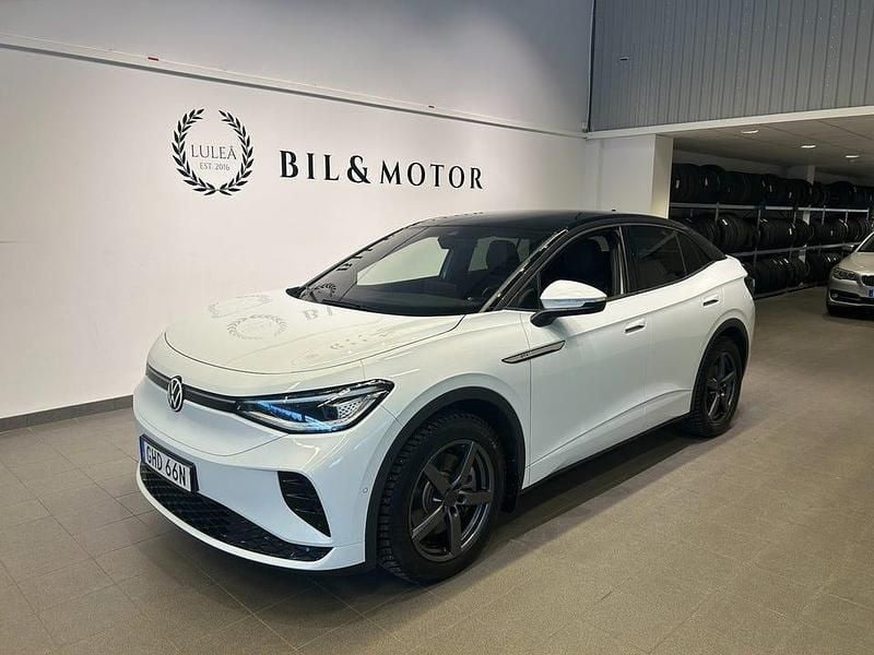 Vit Begagnad 2022 VW ID.5 GTX SUV | 359 900 kr (Marknadspris) - Bild 1/4