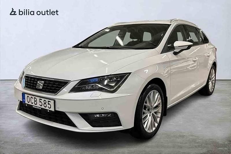 Vit Begagnad 2018 Seat Leon ST Kombi | 109 900 kr - Bild 1/1