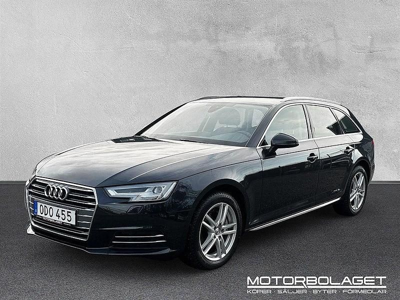 Blå Begagnad 2016 Audi A4 Proline Kombi | 159 900 kr (Marknadspris) - Bild 1/4