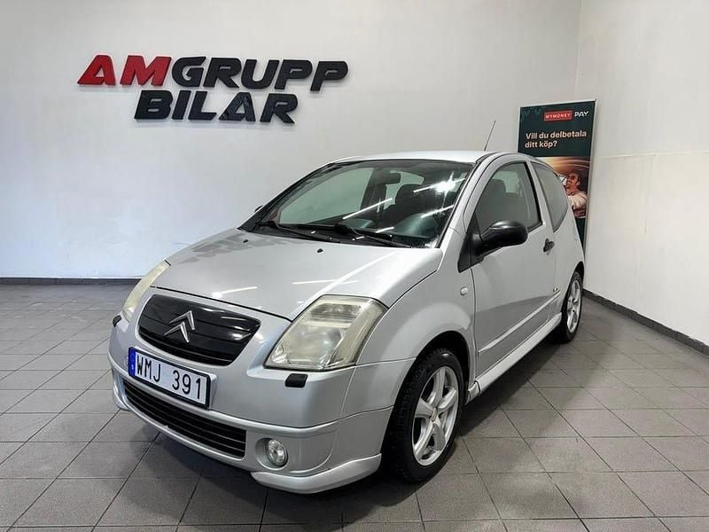 Silver Begagnad 2005 Citroën C2 Halvkombi | 14 900 kr (Marknadspris) - Bild 1/4