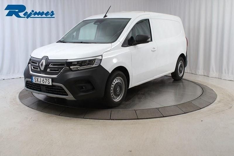 Vit (mineralvit qng) Begagnad 2023 Renault Kangoo Minibuss | 419 000 kr - Bild 1/4