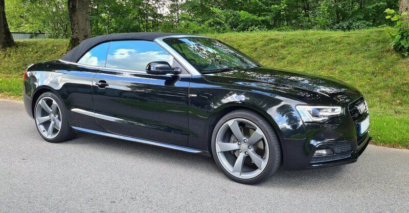 Svart Begagnad 2017 Audi A5 Cabriolet S-Line Cab | 330 000 kr (Dyr) - Bild 1/4