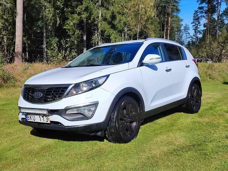Vit Begagnad 2012 Kia Sportage EX SUV | 59 000 kr (Marknadspris) - Bild 1/1