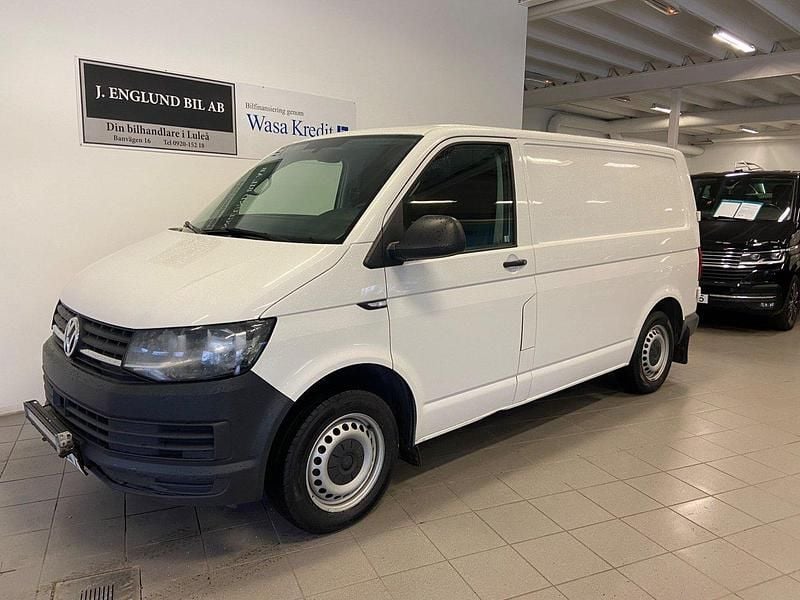 Vit Begagnad 2018 VW T6 Van | 119 900 kr (Marknadspris) - Bild 1/4