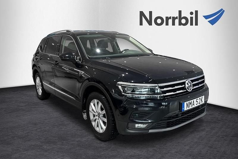 Begagnad VW Tiguan Allspace 190 HK (139 kW) 2021 Svart SUV