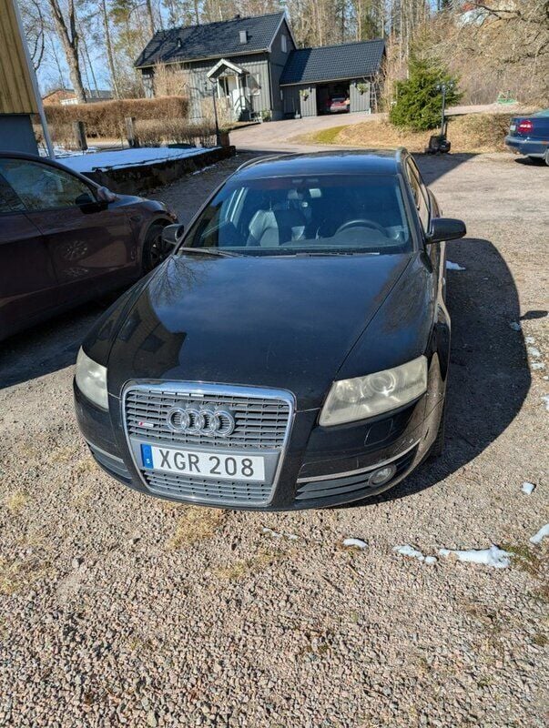 Svart Begagnad 2006 Audi A6 S-Line Kombi | 39 000 kr (Bra pris) - Bild 1/3