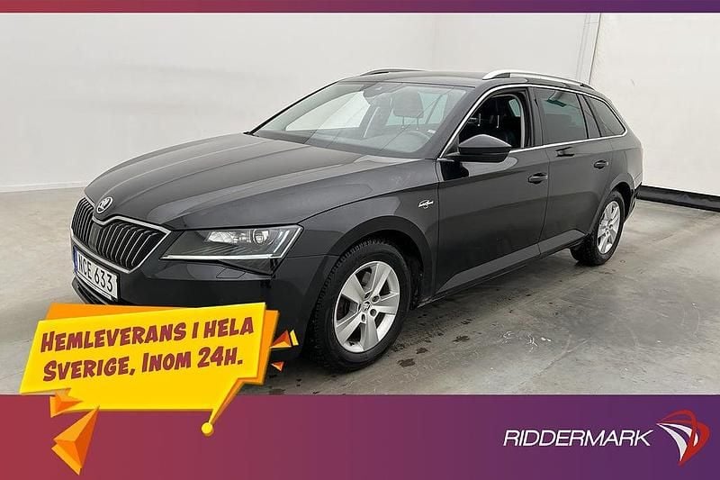 Begagnad Skoda Superb LAURIN & KLEMENT 190 HK (139 kW) 2016 Svart Kombi