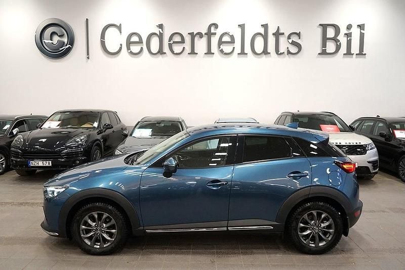 Begagnad Mazda CX-3 121 HK (88 kW) 2018 Blå SUV