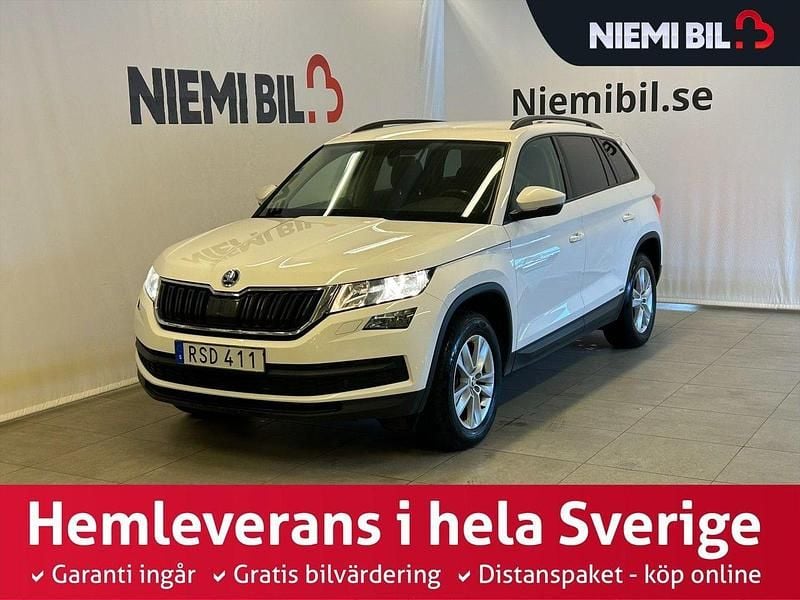 Vit Begagnad 2018 Skoda Kodiaq SUV | 249 900 kr (Marknadspris) - Bild 1/3