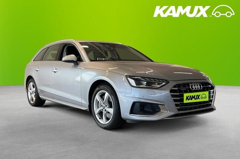 Silver (grå) Begagnad 2023 Audi A4 Kombi | 294 800 kr (Marknadspris) - Bild 1/4