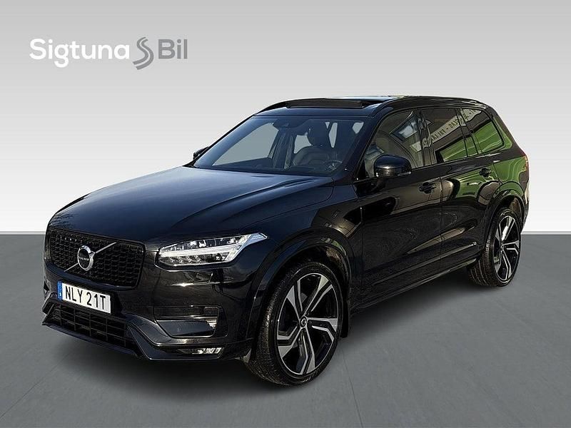 Svart Begagnad 2022 Volvo XC90 R-Design SUV | 629 900 kr (Marknadspris) - Bild 1/3
