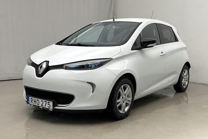 Vit Begagnad 2017 Renault Zoe Halvkombi | 119 000 kr (Marknadspris) - Bild 1/4