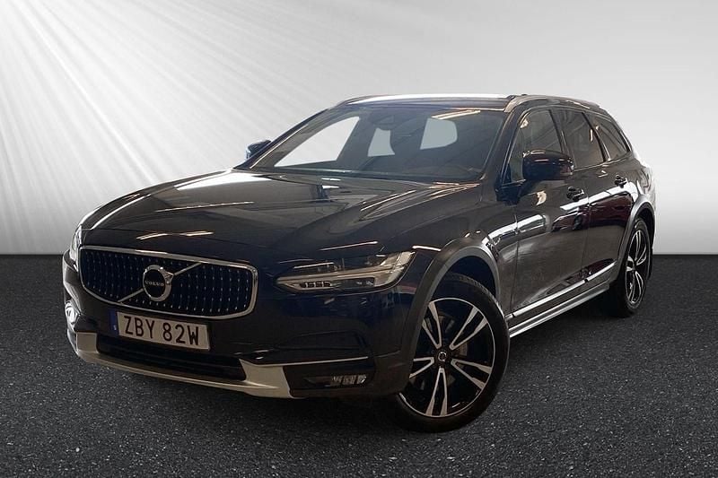 Blå Begagnad 2019 Volvo V90 CC Kombi | 274 400 kr (Superpris) - Bild 1/4