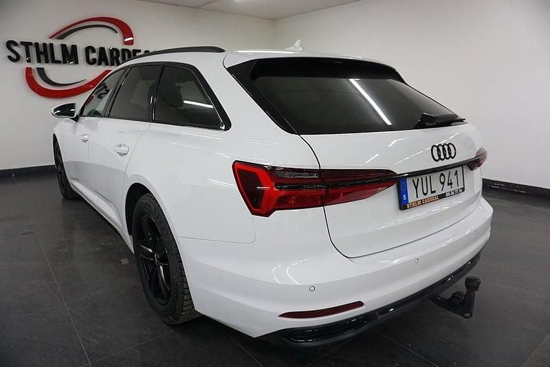 Begagnad Audi A6 Sport 204 HK (150 kW) 2018 Vit Kombi