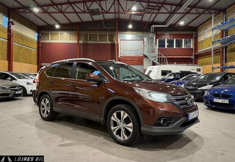 Brun Begagnad 2014 Honda CR-V Lifestyle SUV | 132 900 kr (Bra pris) - Bild 1/4