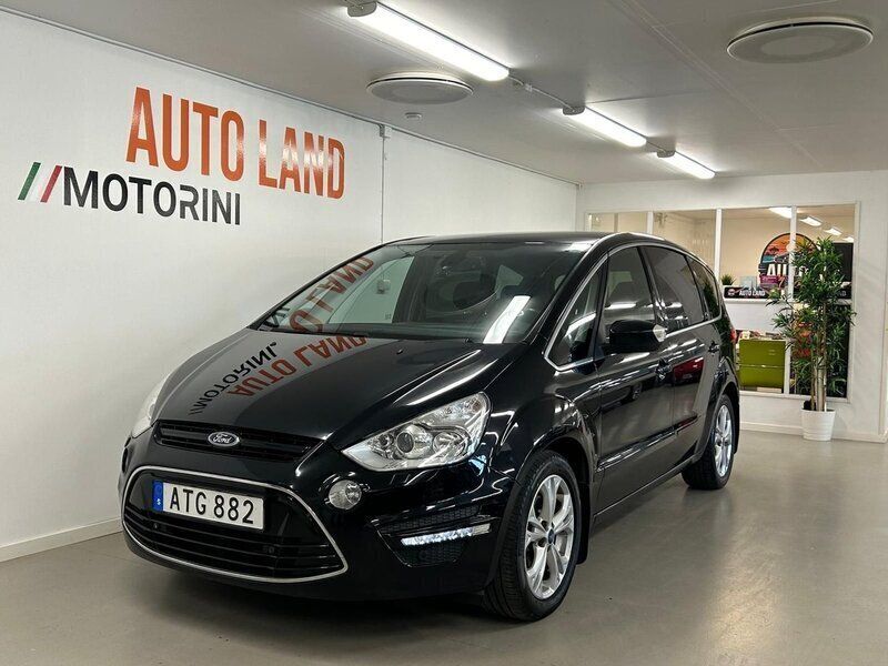 Svart Begagnad 2014 Ford S-MAX Business Edition Minibuss | 149 900 kr (Bra pris) - Bild 1/4