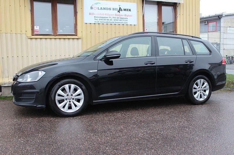 Svart Begagnad 2015 VW Golf VII Kombi | 54 500 kr (Lite dyr) - Bild 1/4