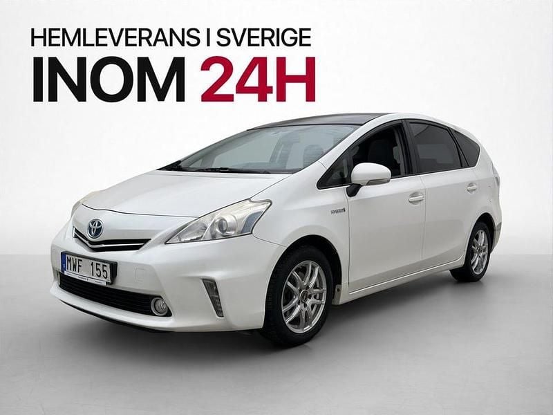 Begagnad Toyota Prius+ 136 HK (100 kW) 2012 Vit Minibuss