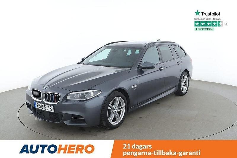 Grå Begagnad 2016 BMW 530 M Sport Kombi | 275 000 kr (Lite dyr) - Bild 1/4