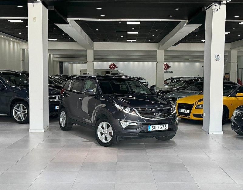 Grå Begagnad 2012 Kia Sportage EX SUV | 84 900 kr (Bra pris) - Bild 1/4