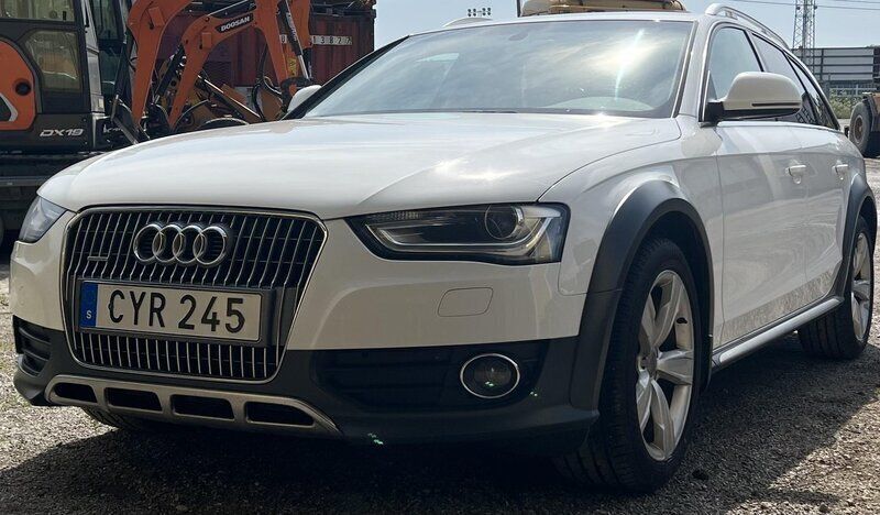 Vit Begagnad 2014 Audi A4 Allroad Kombi | 90 000 kr (Bra pris) - Bild 1/4